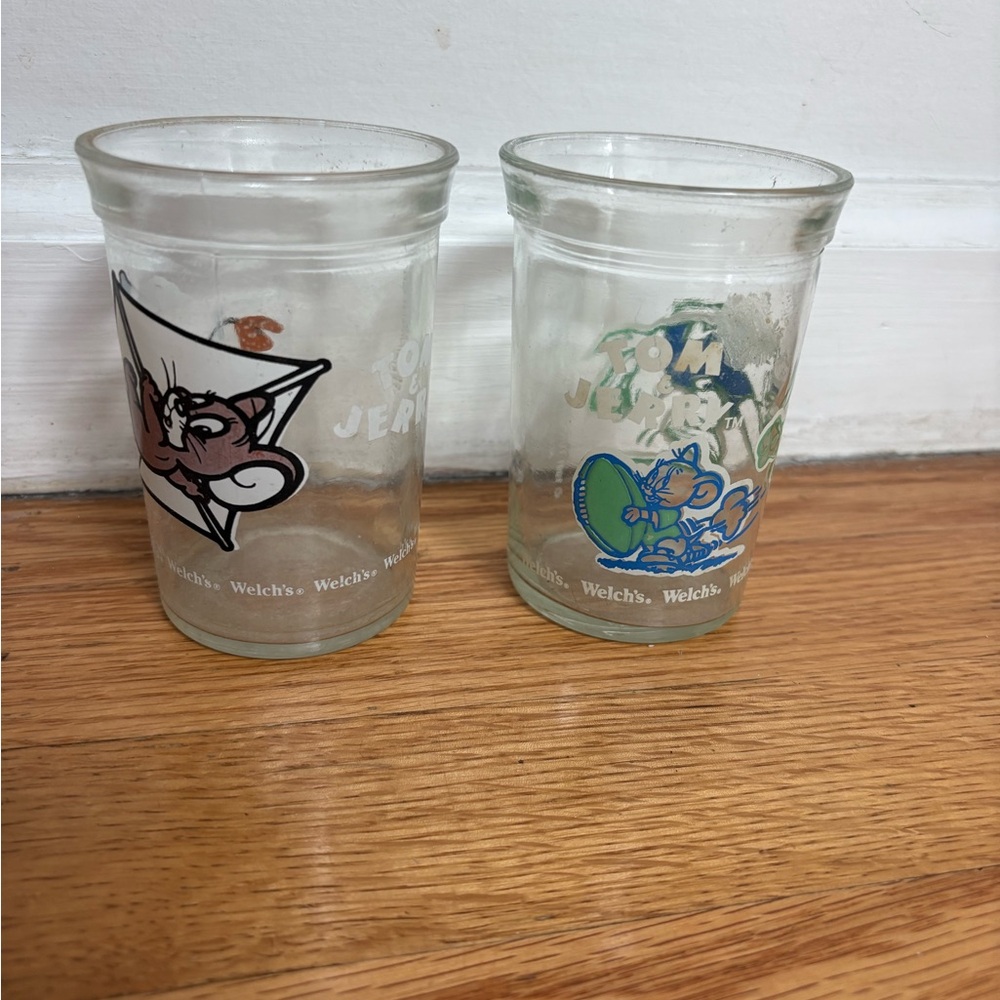 Tom and Jerry Glass Set - Clear